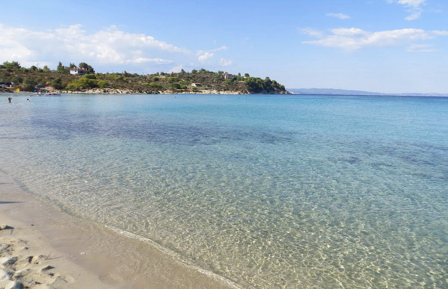  Lagonisi plaža Sitonija 